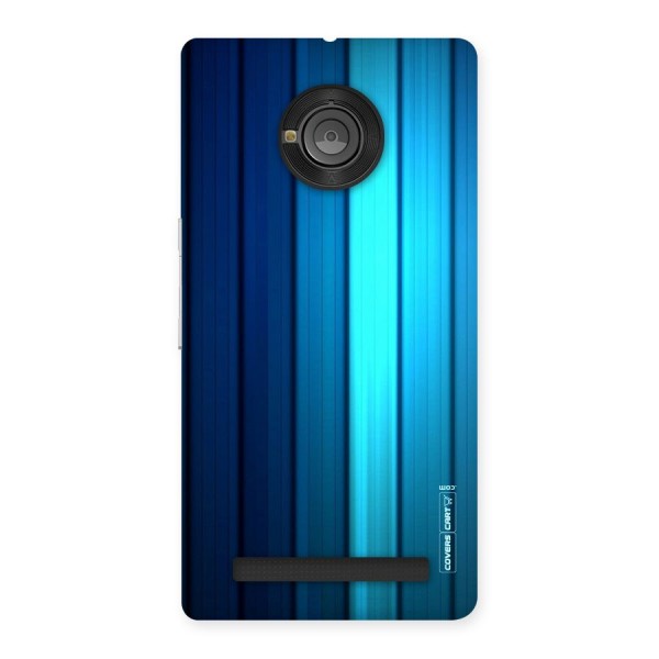 Blue Hues Back Case for Yu Yuphoria