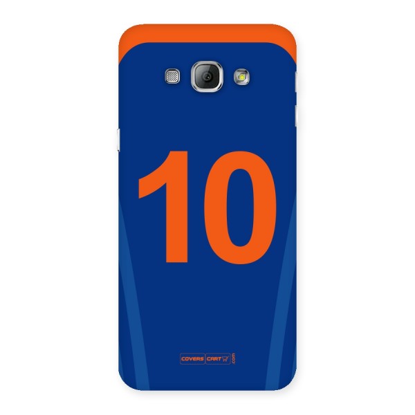 Blue Jersey Back Case for Galaxy A8