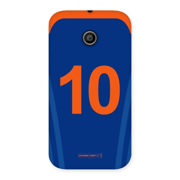 Blue Jersey Back Case for Moto E