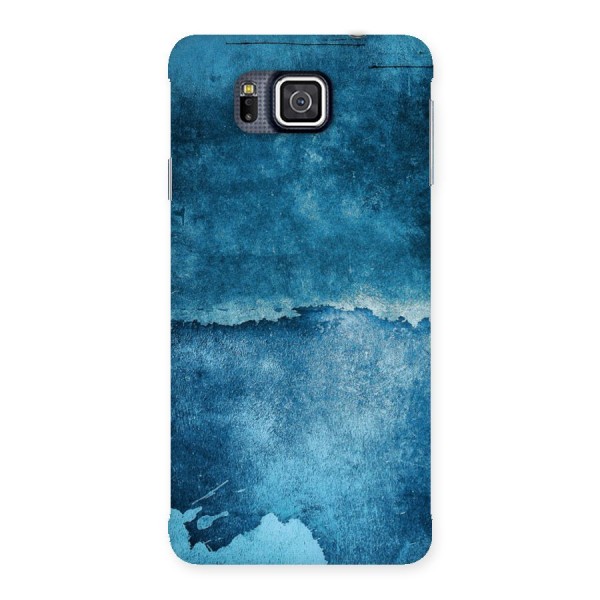 Blue Paint Wall Back Case for Galaxy Alpha