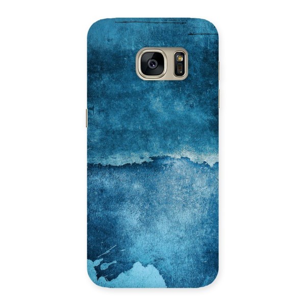 Blue Paint Wall Back Case for Galaxy S7