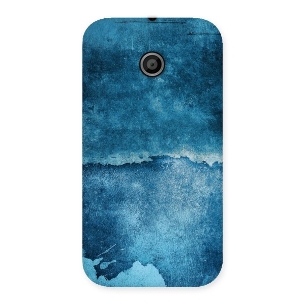 Blue Paint Wall Back Case for Moto E