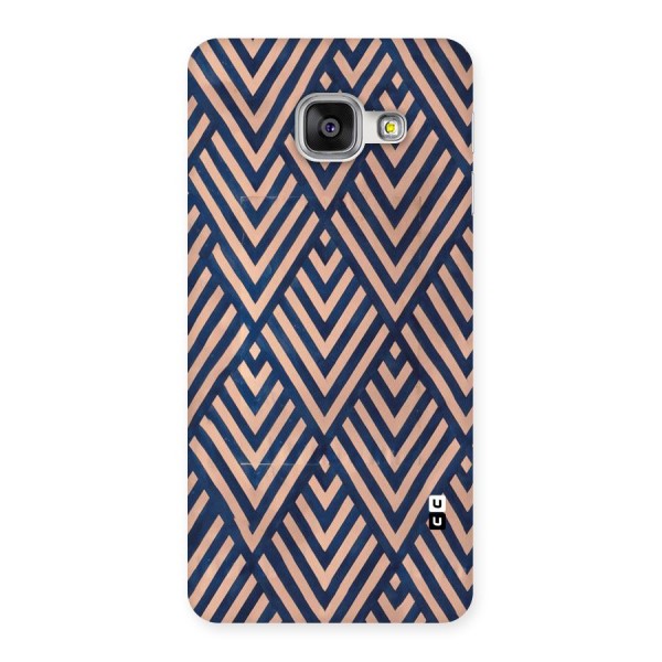 Blue Peach Back Case for Galaxy A3 2016