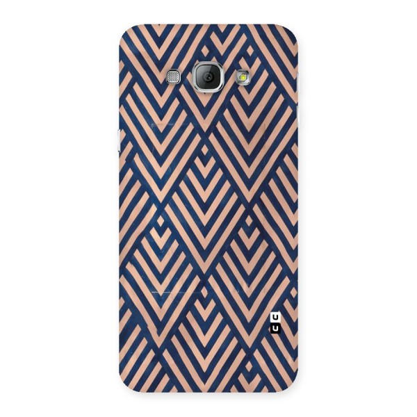 Blue Peach Back Case for Galaxy A8