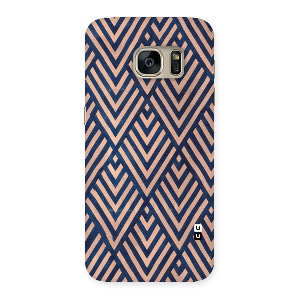 Blue Peach Back Case for Galaxy S7