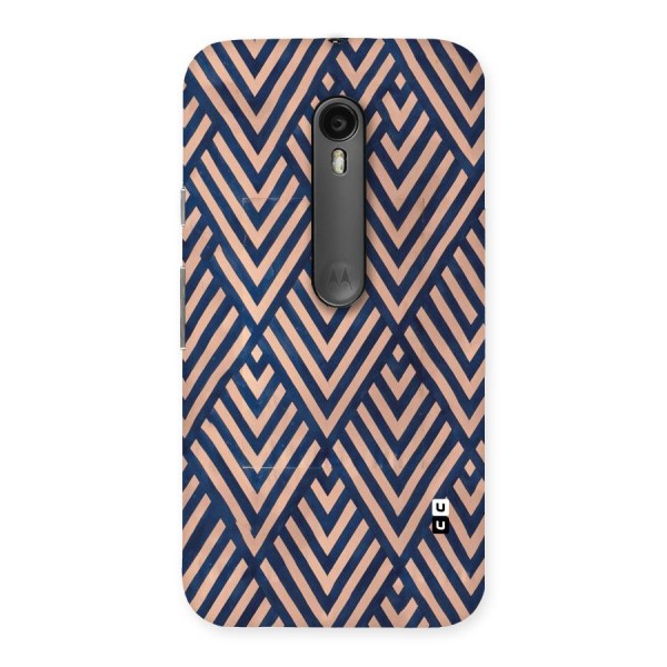 Blue Peach Back Case for Moto G3