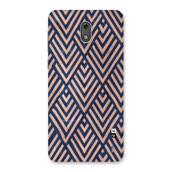 Blue Peach Back Case for Nokia 2