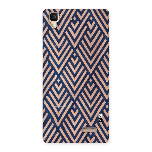 Blue Peach Back Case for Oppo R7