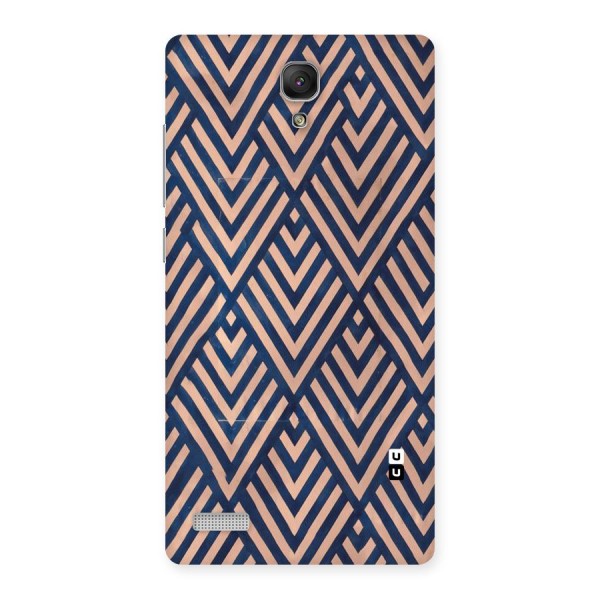 Blue Peach Back Case for Redmi Note