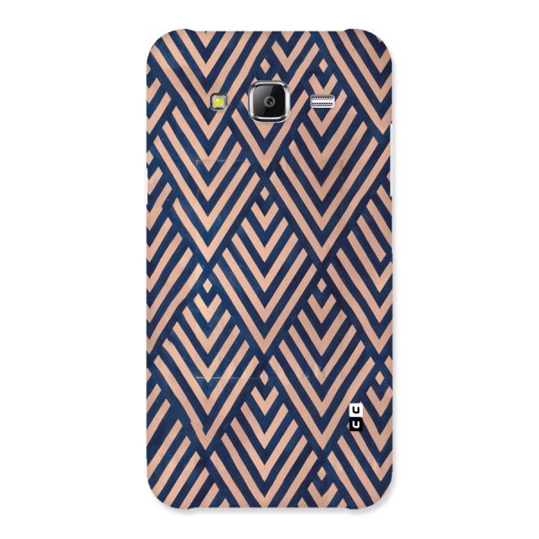 Blue Peach Back Case for Samsung Galaxy J5