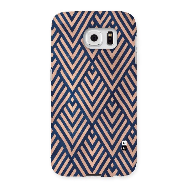 Blue Peach Back Case for Samsung Galaxy S6