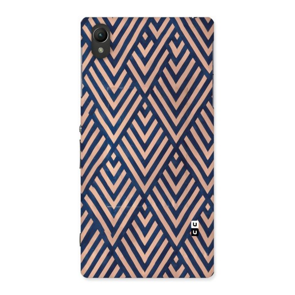 Blue Peach Back Case for Sony Xperia Z1