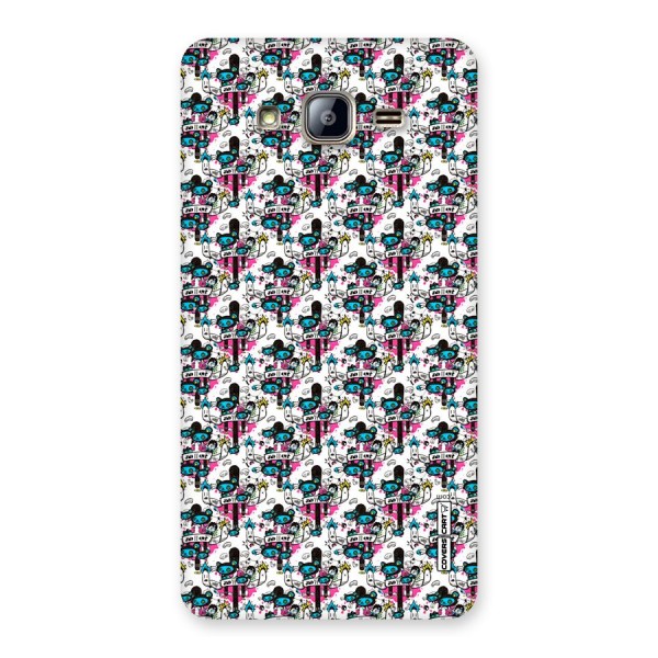 Blue Pink Pattern Back Case for Galaxy On5