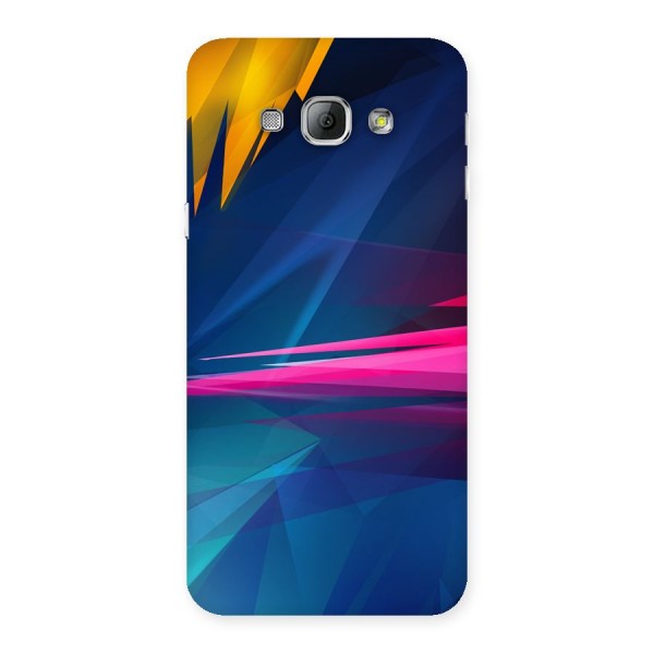 Blue Red Abstract Back Case for Galaxy A8