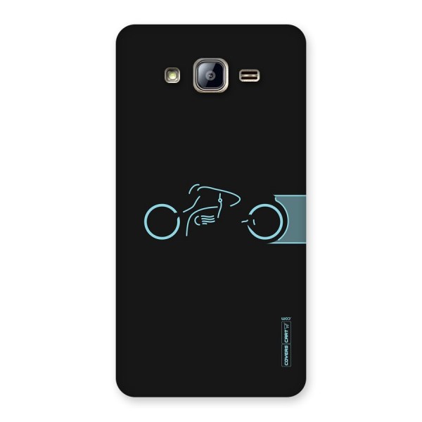 Blue Ride Back Case for Galaxy On5