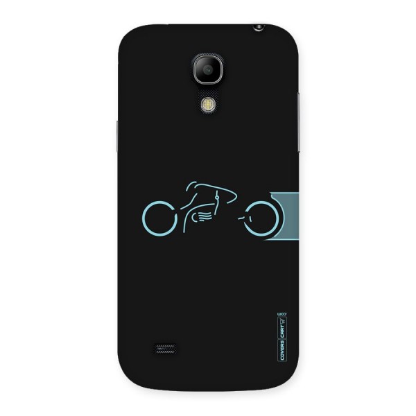 Blue Ride Back Case for Galaxy S4 Mini