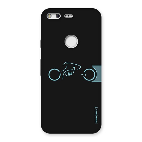 Blue Ride Back Case for Google Pixel