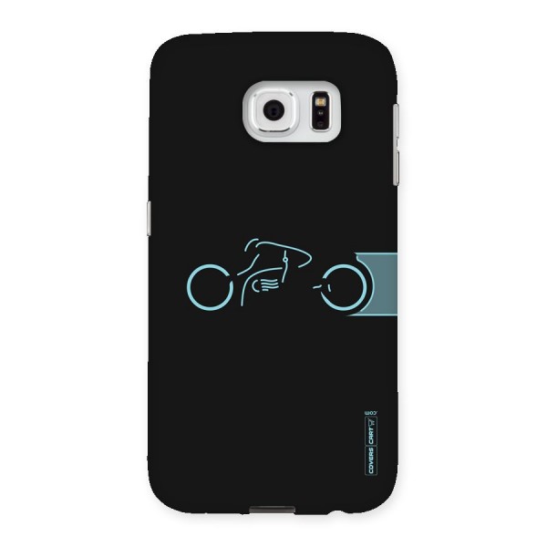 Blue Ride Back Case for Samsung Galaxy S6