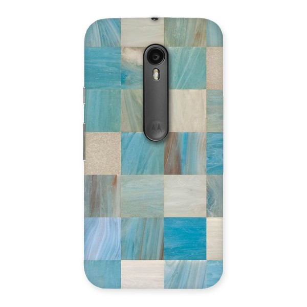 Blue Tiles Back Case for Moto G3