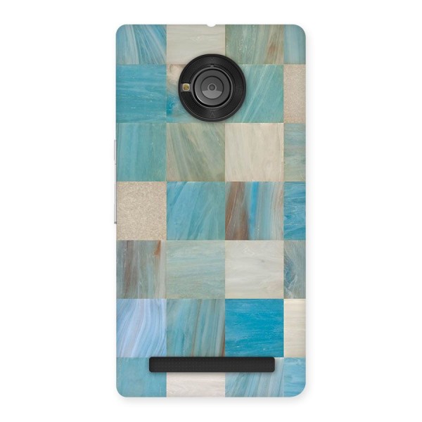 Blue Tiles Back Case for Yu Yuphoria