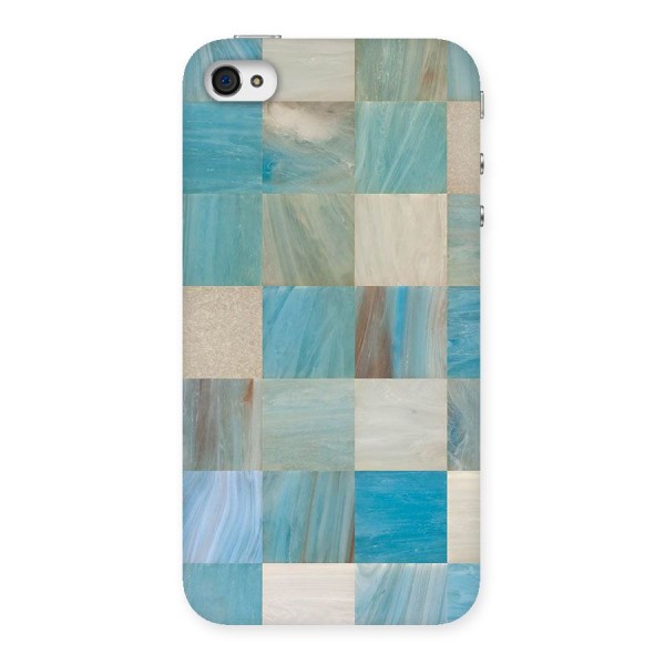 Blue Tiles Back Case for iPhone 4 4s