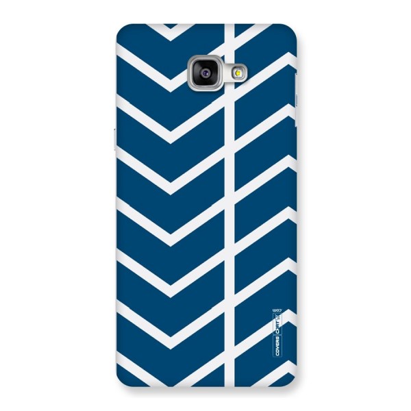 Blue White Pattern Back Case for Galaxy A9