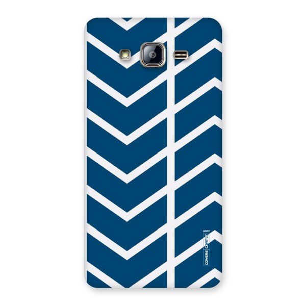 Blue White Pattern Back Case for Galaxy On5