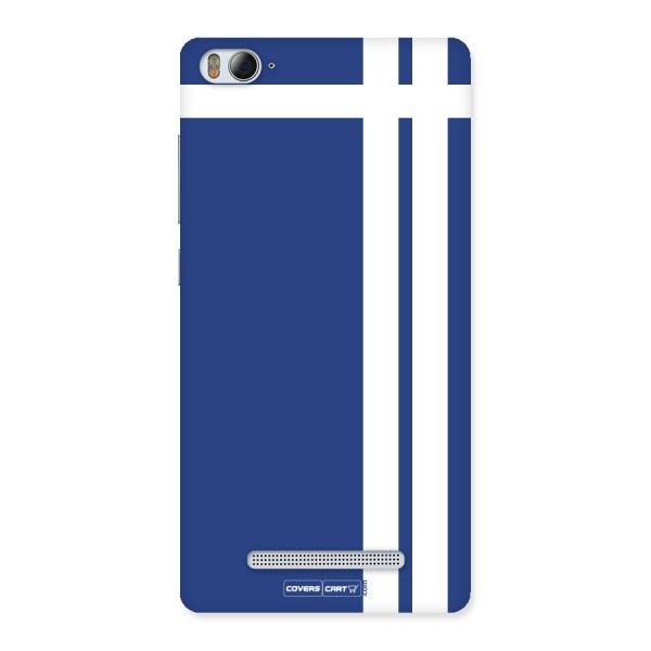 Blue and White Back Case for Xiaomi Mi4i