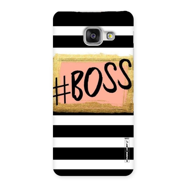 Boss Stripes Back Case for Galaxy A3 2016