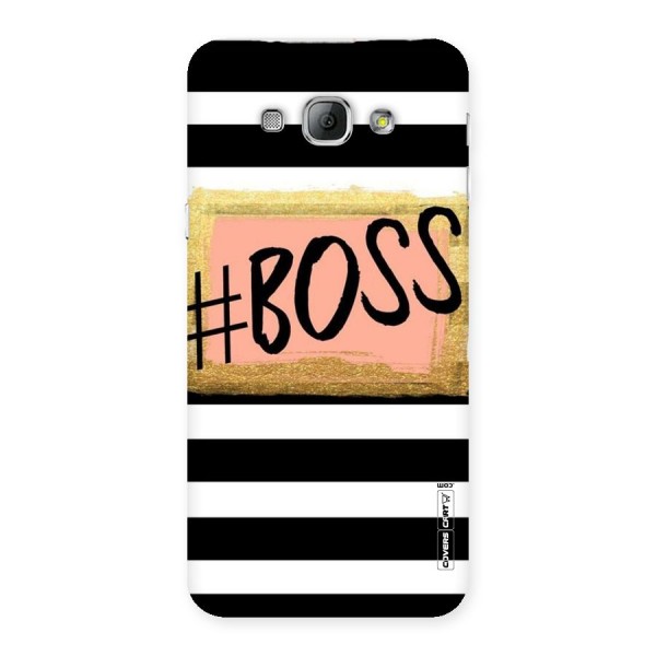 Boss Stripes Back Case for Galaxy A8