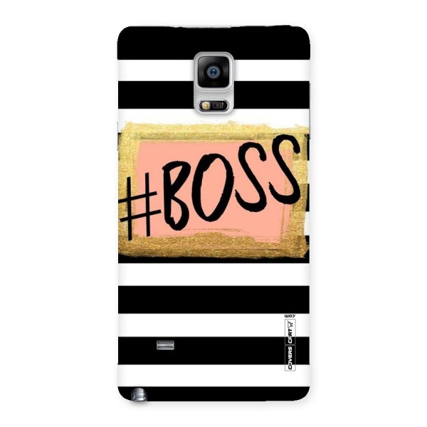 Boss Stripes Back Case for Galaxy Note 4