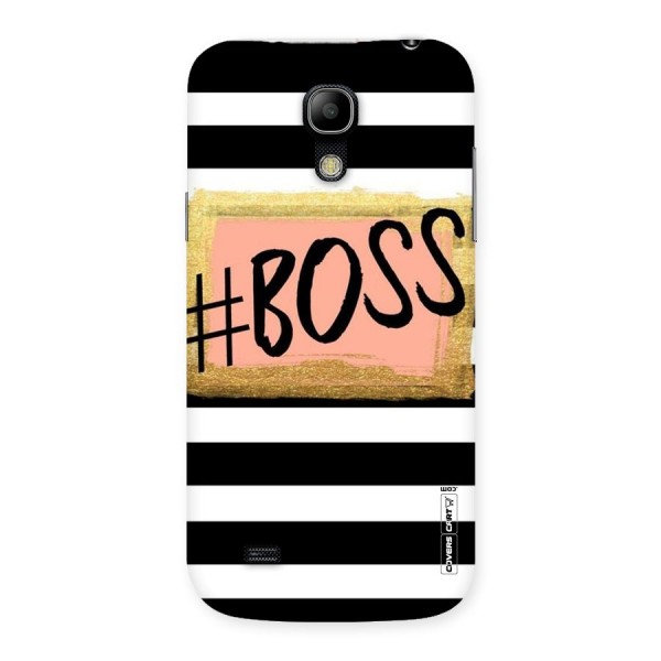 Boss Stripes Back Case for Galaxy S4 Mini