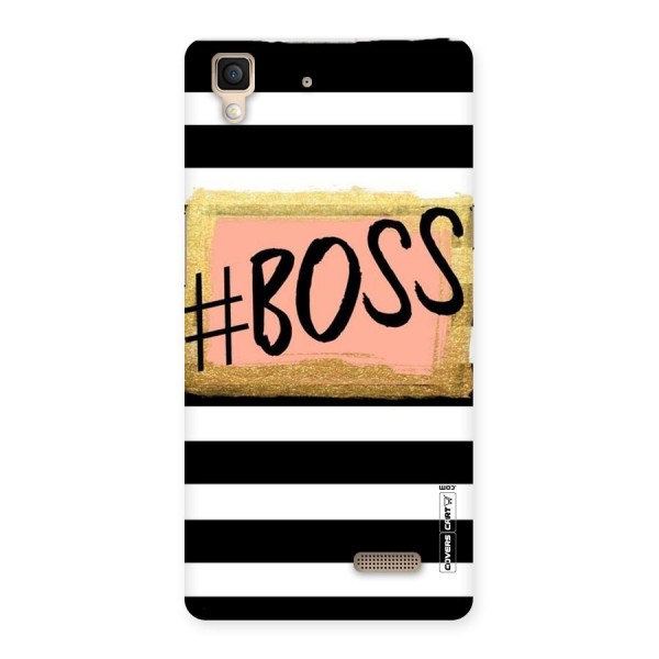 Boss Stripes Back Case for Oppo R7