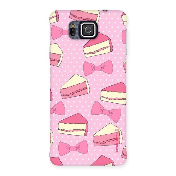 Bow Cake Back Case for Galaxy Alpha