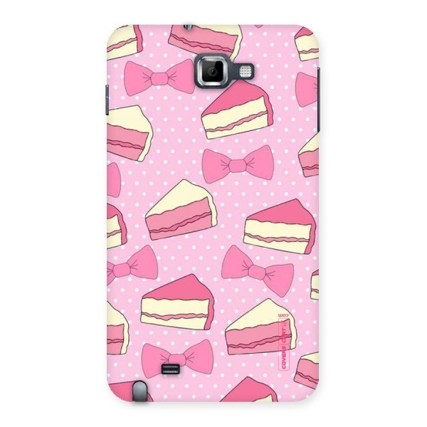 Bow Cake Back Case for Galaxy Note