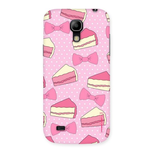 Bow Cake Back Case for Galaxy S4 Mini