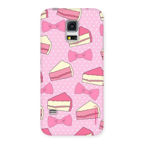 Bow Cake Back Case for Galaxy S5 Mini