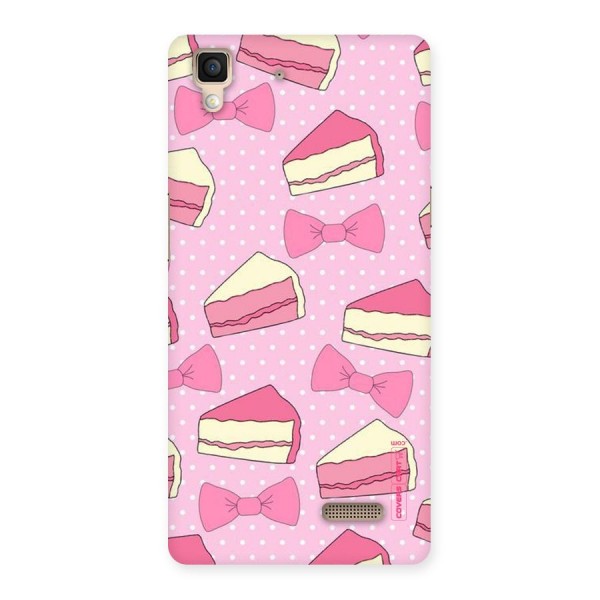 Bow Cake Back Case for Oppo R7