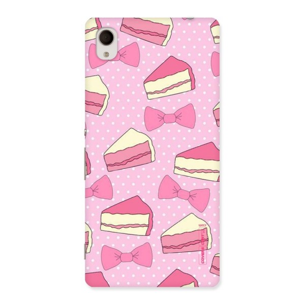 Bow Cake Back Case for Xperia M4 Aqua