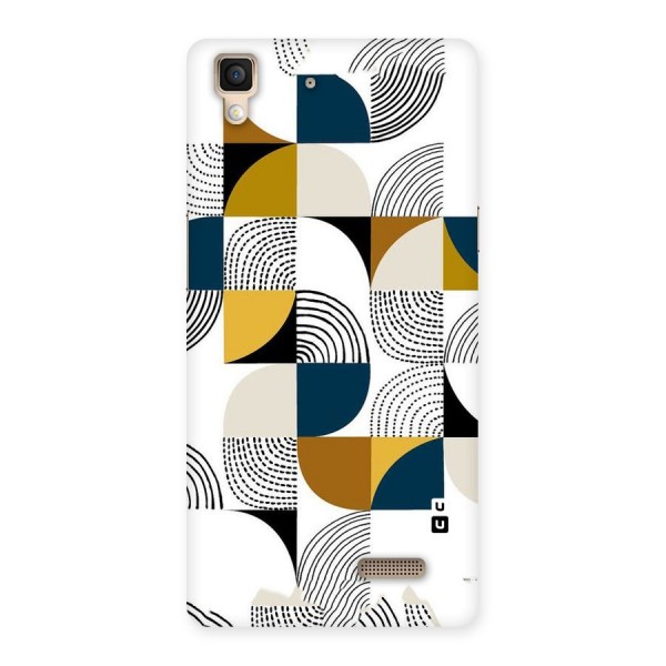 Boxes Pattern Back Case for Oppo R7