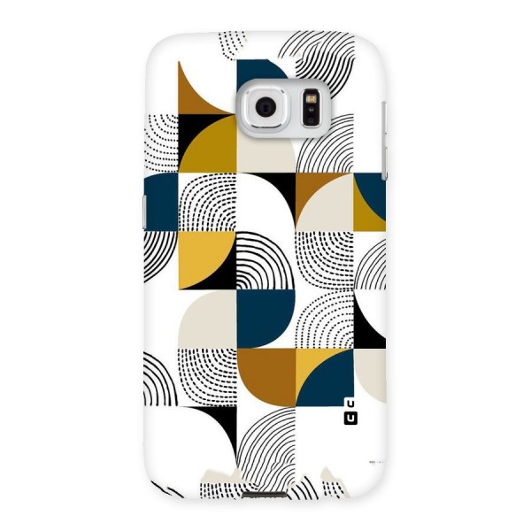 Boxes Pattern Back Case for Samsung Galaxy S6