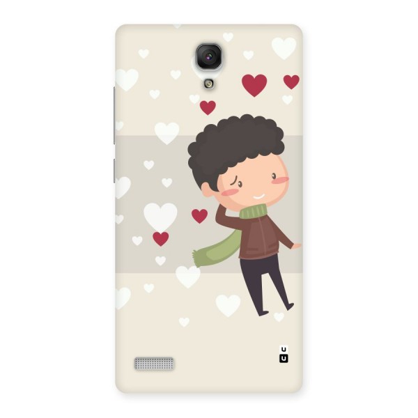 Boy in love Back Case for Redmi Note