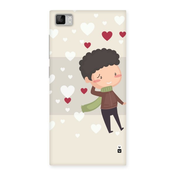 Boy in love Back Case for Xiaomi Mi3