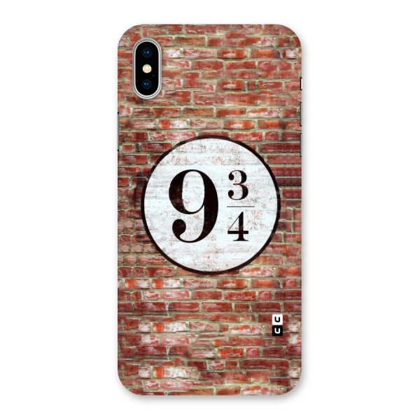 Brick Bang Back Case for iPhone X