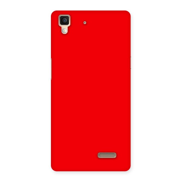 Bright Red Back Case for Oppo R7