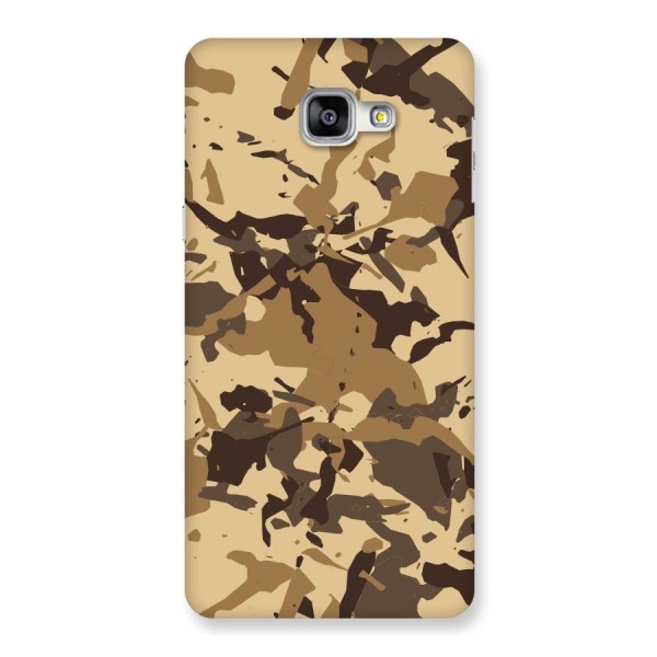 Brown Camouflage Army Back Case for Galaxy A9