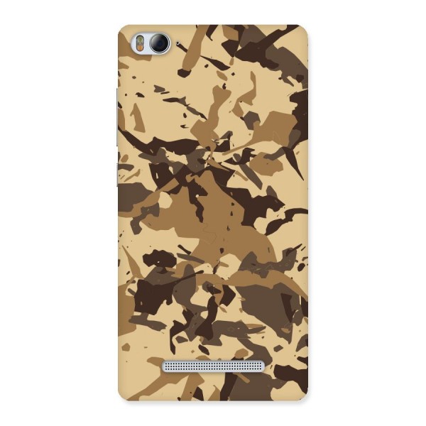 Brown Camouflage Army Back Case for Xiaomi Mi4i