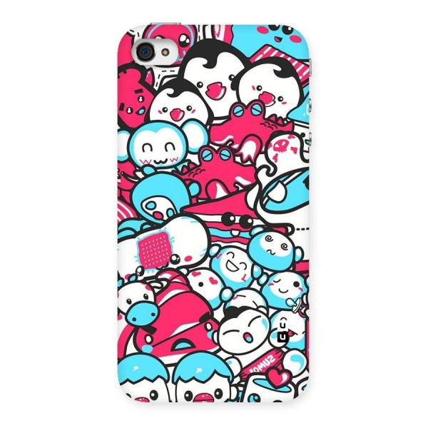 Bunny Quirk Back Case for iPhone 4 4s