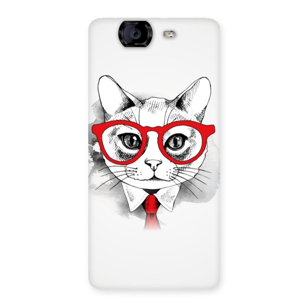 Business Cat Back Case for Canvas Knight A350