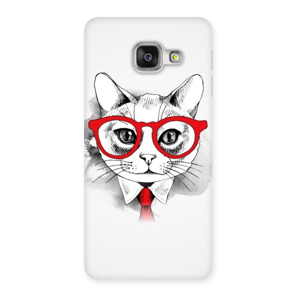 Business Cat Back Case for Galaxy A3 2016